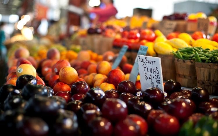 Farmers market Fruits