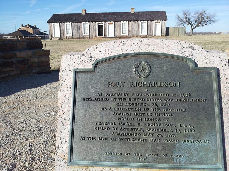 Fort Richardson Historical Marker