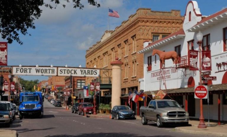Fort Worth Stockyards Banner