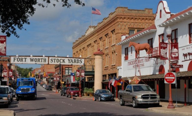 Fort Worth Stockyards Banner