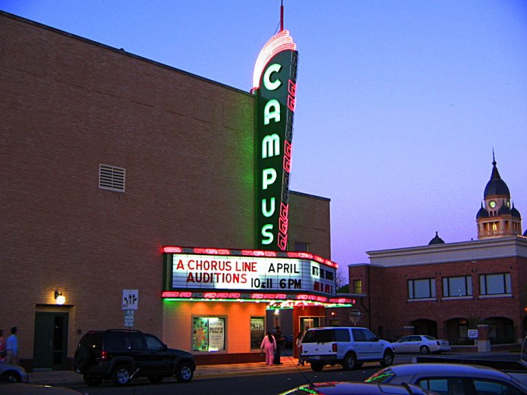 The Campus Theatre in Denton