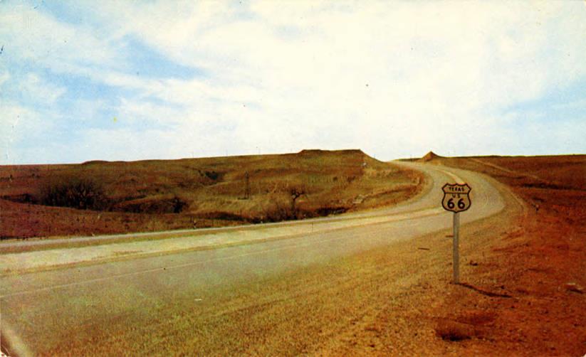 A stretch of the Route 66