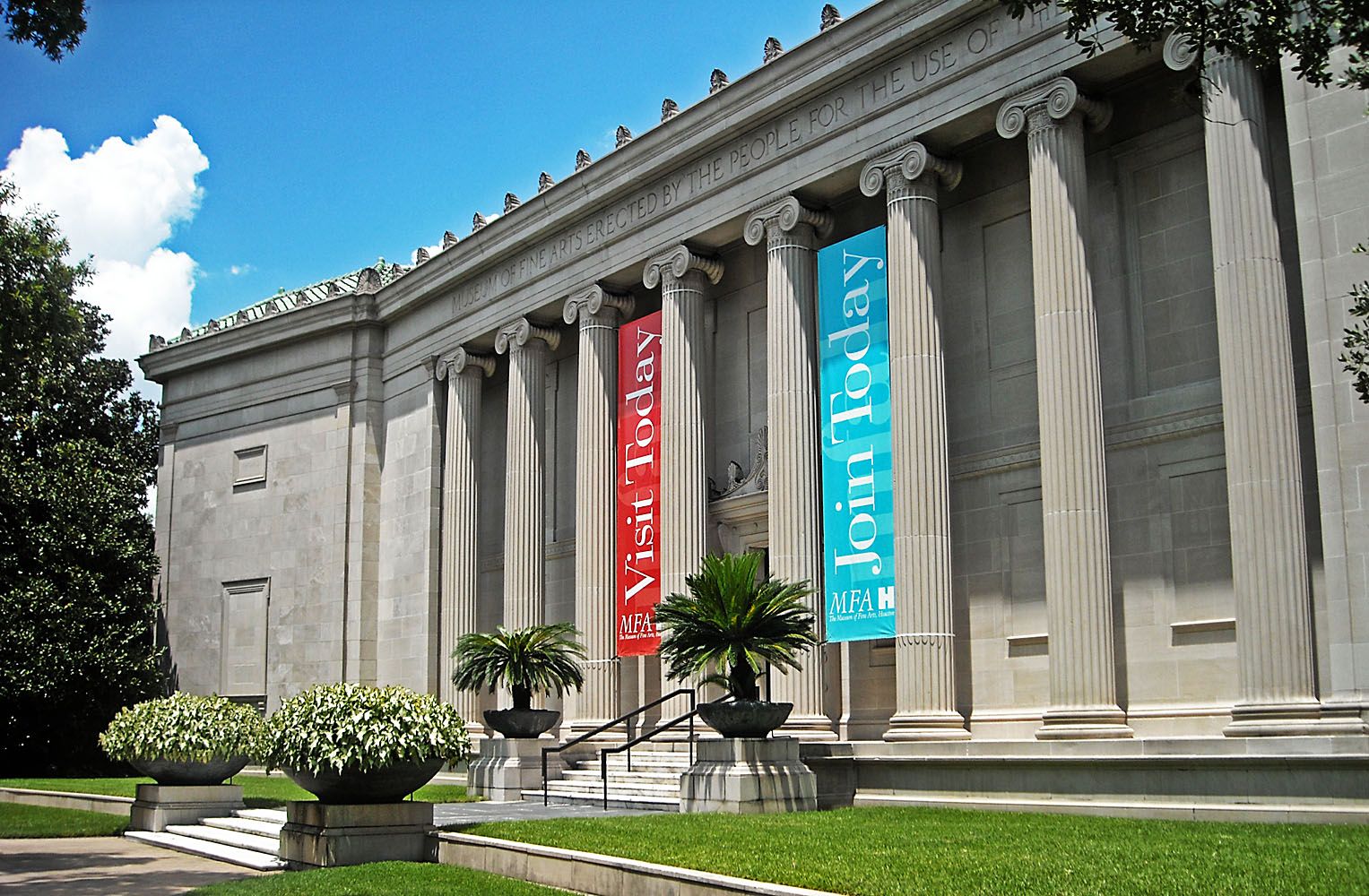 Caroline Wiess Law Building of the Museum of Fine Arts in Houston