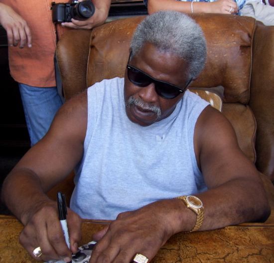 Earl Campbell Signing
