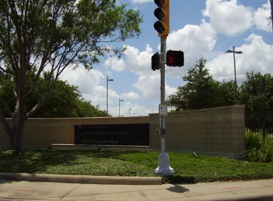 Texas Medical Center Sign