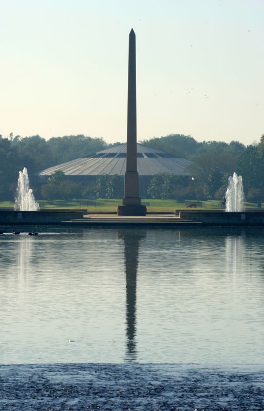 The Pioneer Memorial obelisk