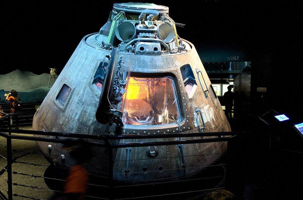 Apollo 17 in Space Center Houston