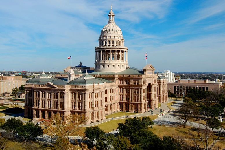 The Texas State Capitol in Austin