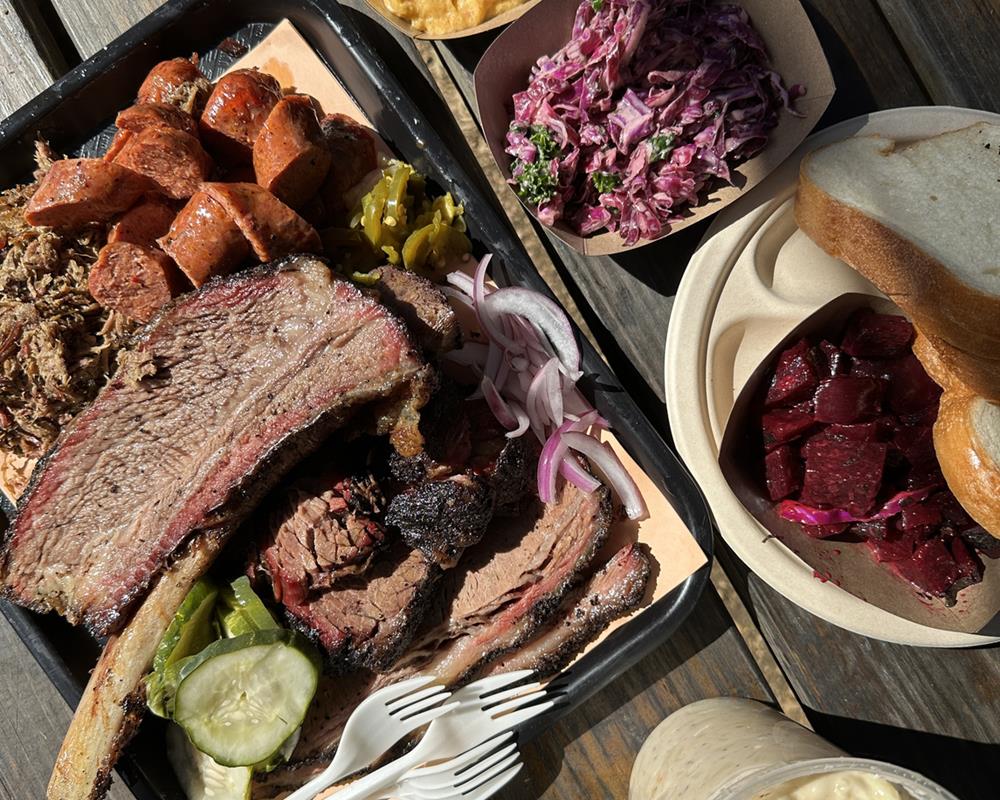 Texas BBQ plate
