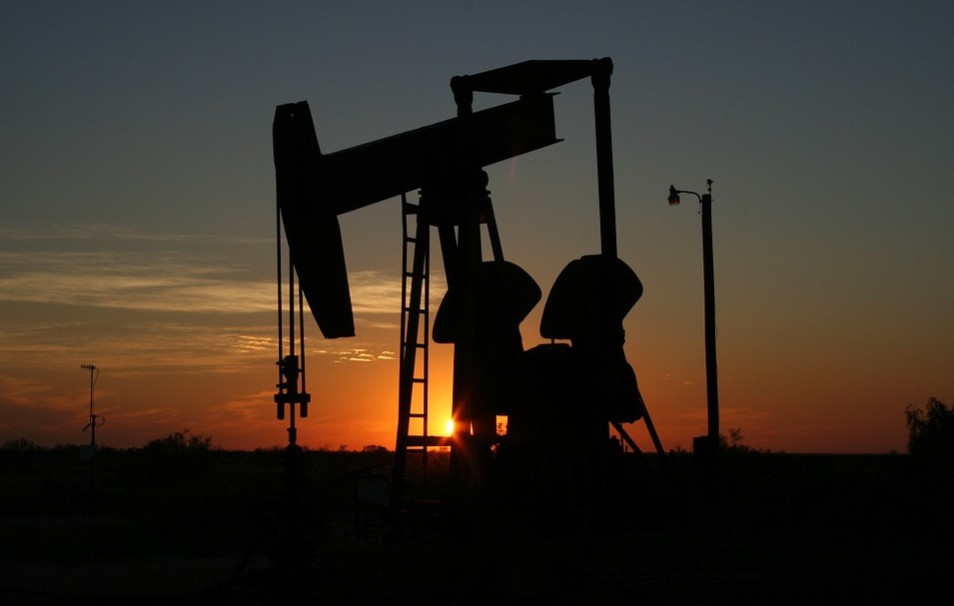 Oil drilling in Monahans, Texas