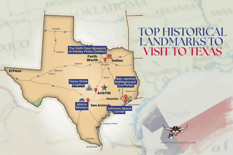Top Historical Landmarks to See On Your Next Visit to Texas