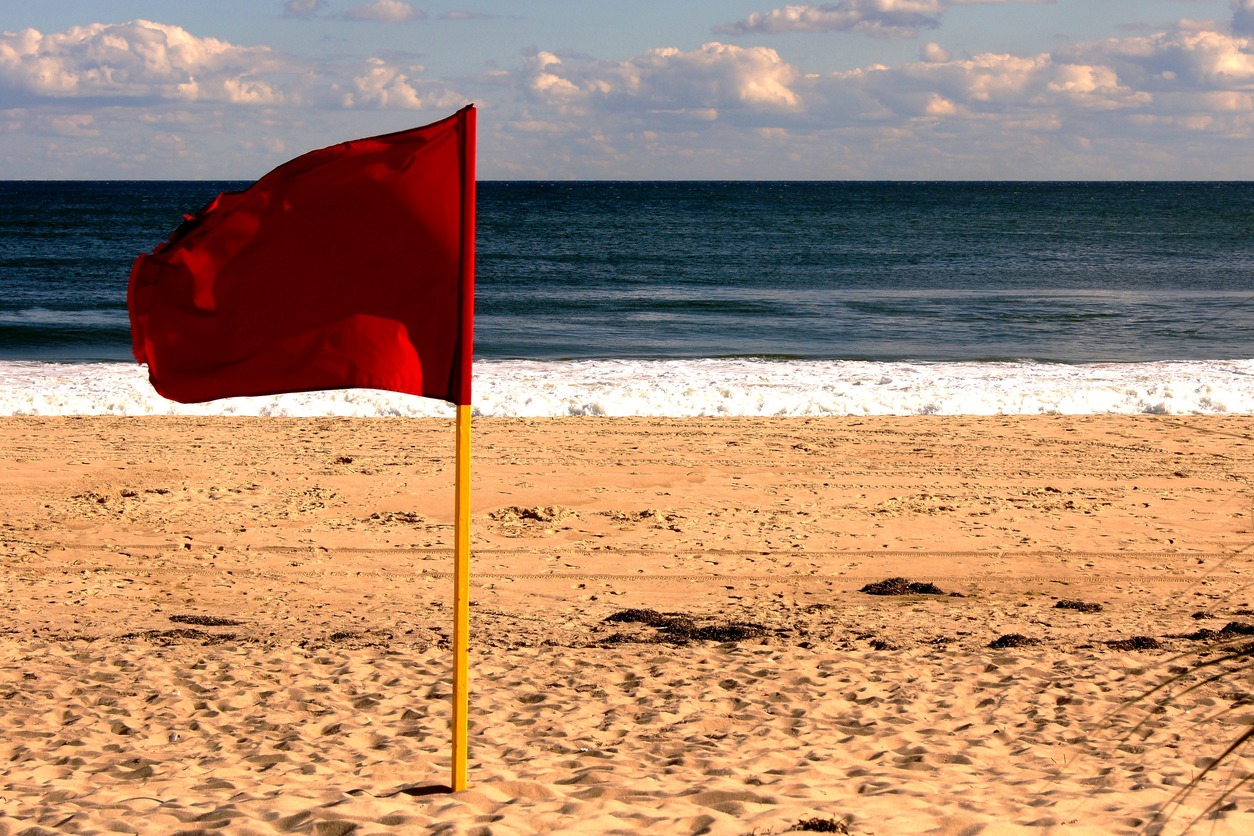 Look out for warning flags