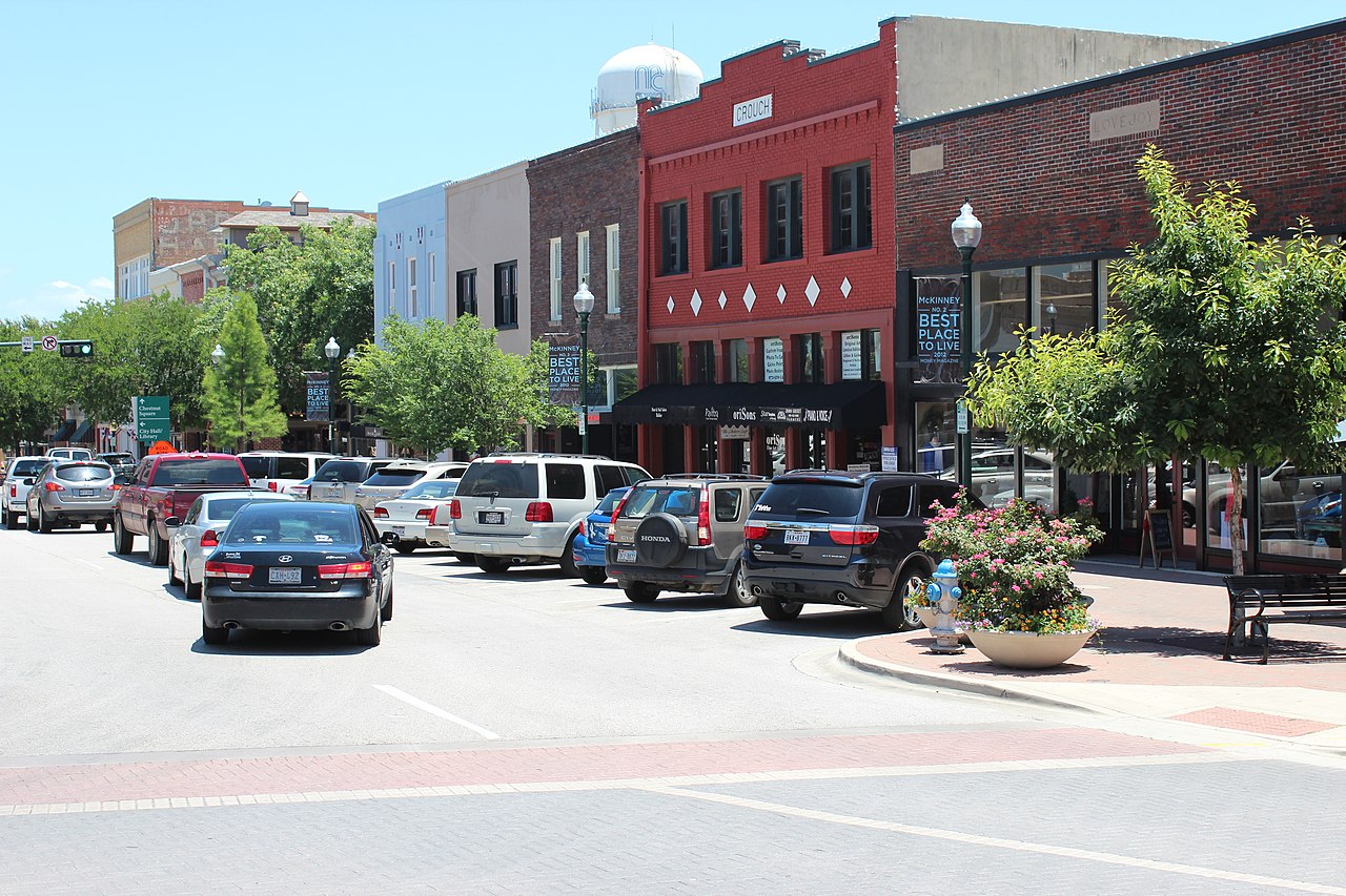 Historic Downtown Square in McKinney, Texas