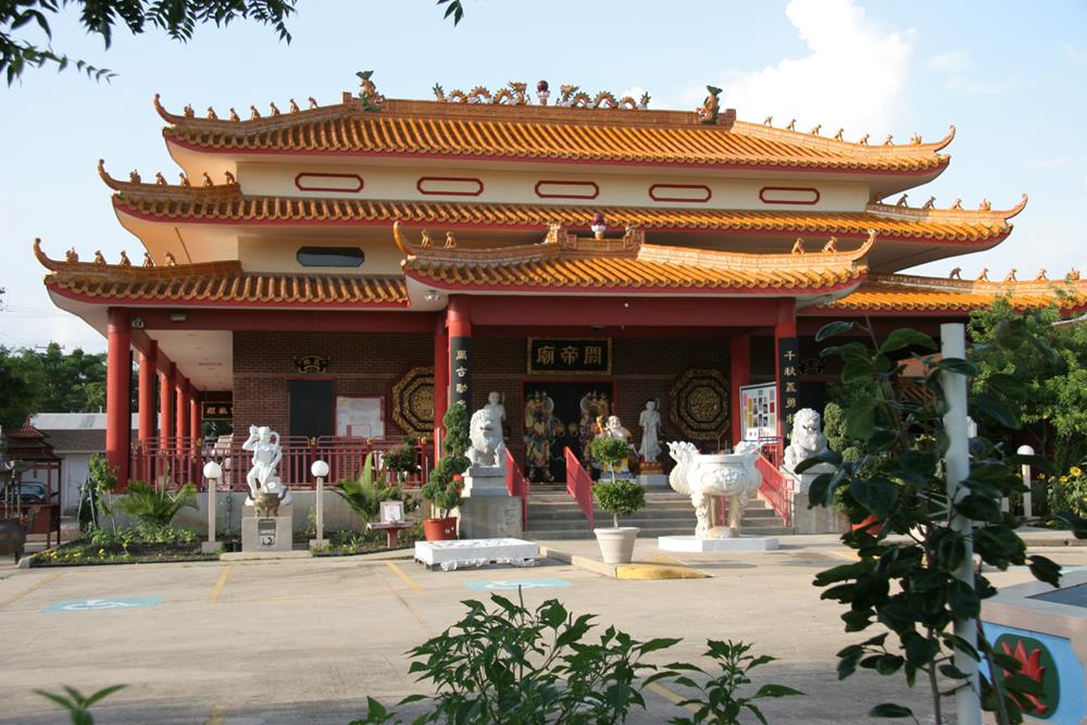 A Buddhist Temple in Houston, Texas