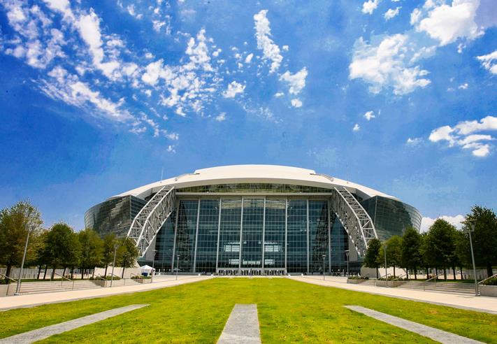 AT&T stadium daytime view