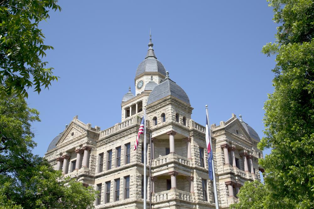 Historic building Denton Country Courthouse