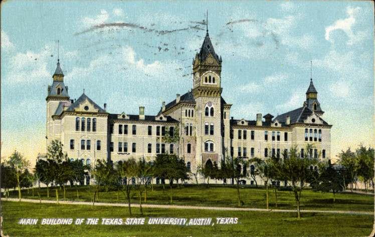 Main Building of the Texas State University, Austin, Texas