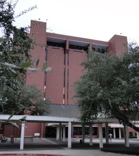 Mary and John Gray Library on the campus of Lamar University