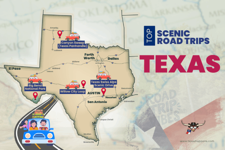 Top Scenic Road Trips in Texas