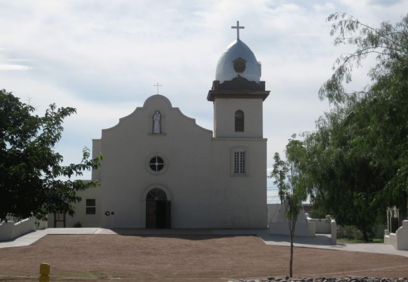church in the Ysleta Mission