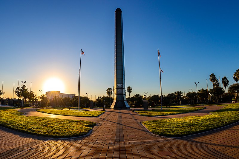 the Veteran's War Memorial of Texas