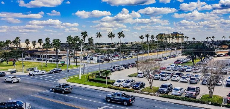 the cityscape of McAllen, TX