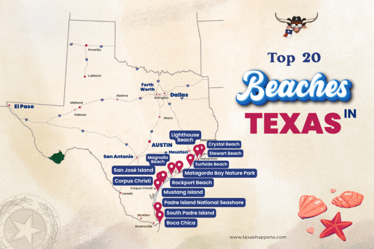 Top 20 Beaches in Texas
