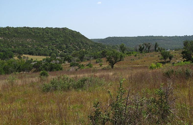 a view of the Balcones Canyonlands National Wildlife Refuge, near the Travis County