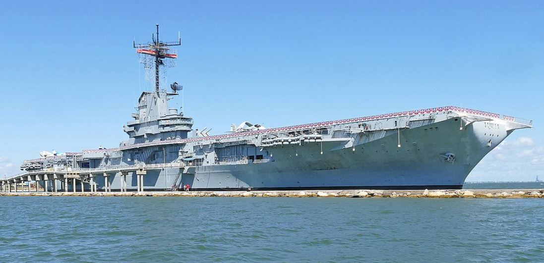 the USS Lexington “The-Blue-Ghost” Floating Museum