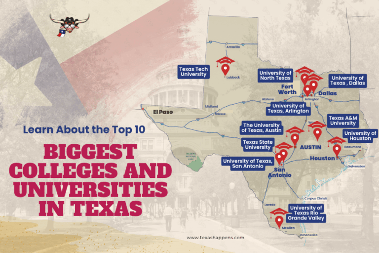 Learn About the Top 10 Biggest Colleges and Universities in Texas