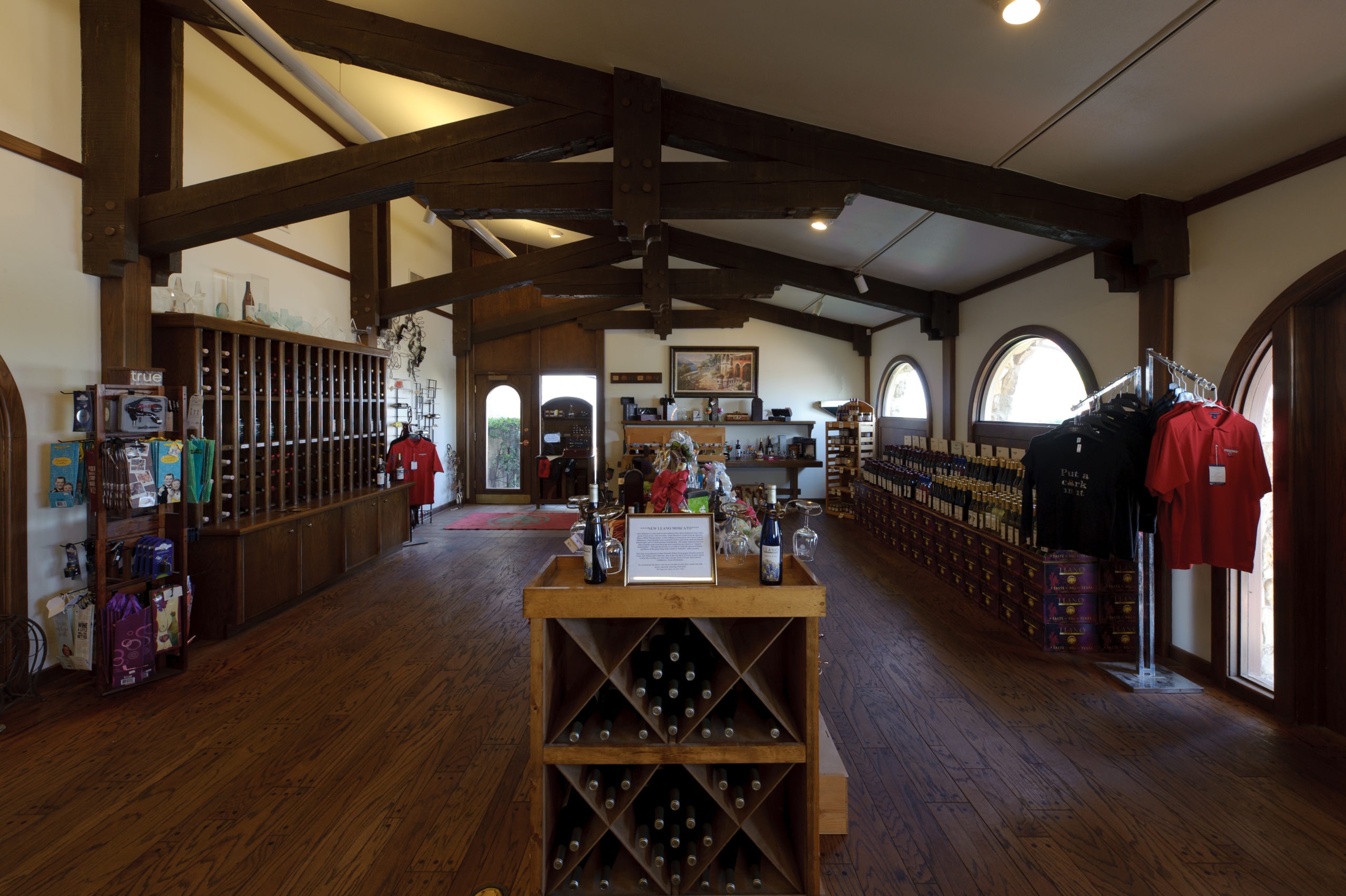 inside the Llano Estacado Winery