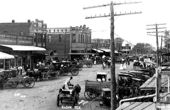 old downtown Elgin