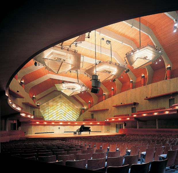 Winspear Hall, inside the Murchison Performing Arts Center at the University of North Texas