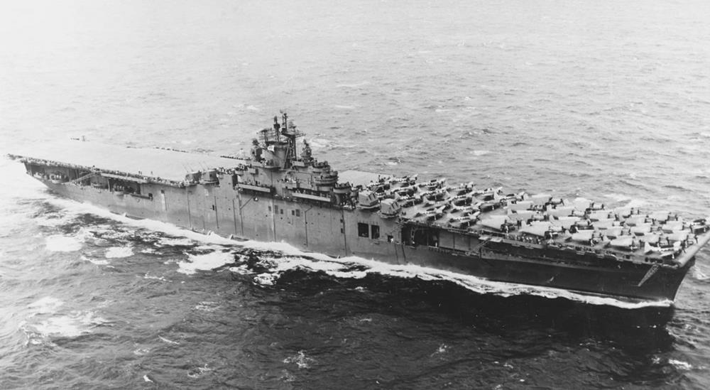 USS Lexington in 1943