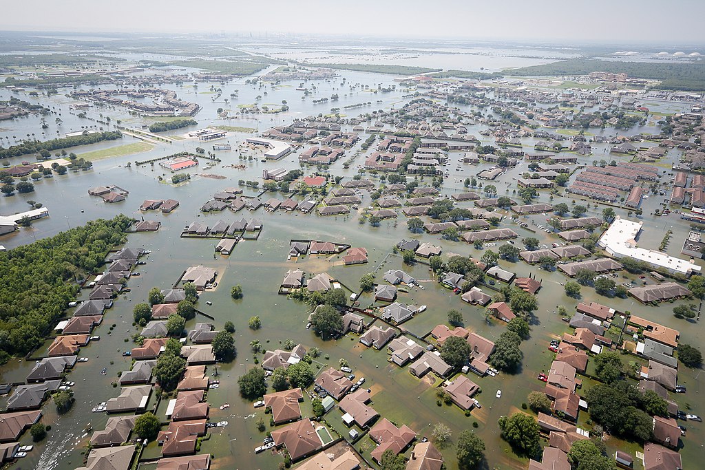Flooding in Port Arthur, Texas