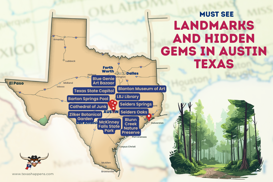 Must See Landmarks and Hidden Gems in Austin Texas