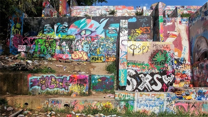 The Austin Graffiti Wall