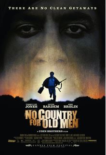 The movie poster of No Country For Old Men