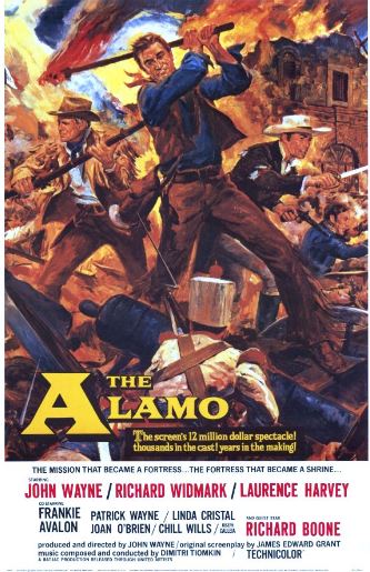 The movie poster of The Alamo