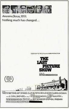 The movie poster of The Last Picture Show