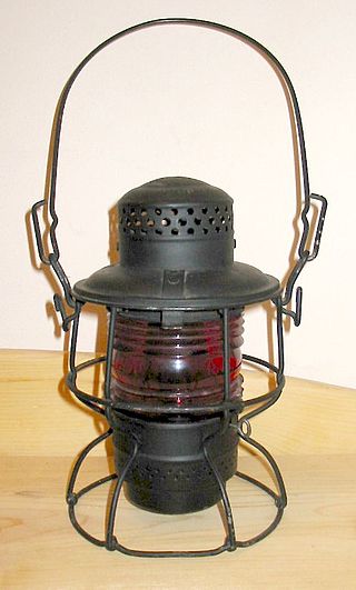 The precious historic pieces at the museum include a signal post lantern, fueled by kerosene