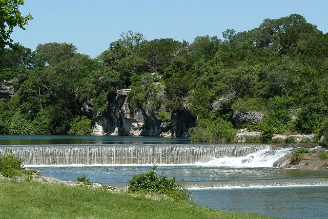 Blue Hole park in Georgetown Texas (view 4)