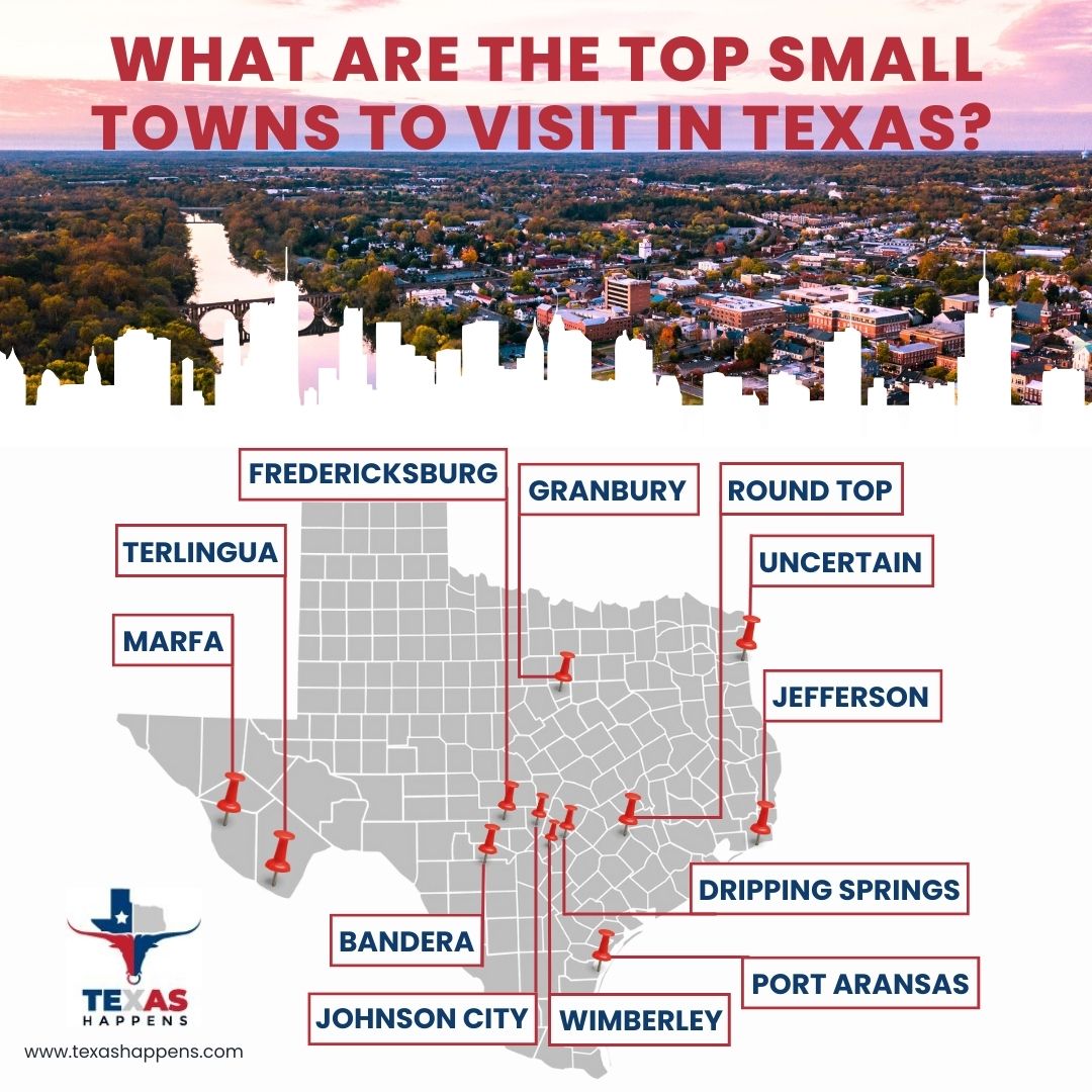 What are the Top Small Towns to Visit in Texas