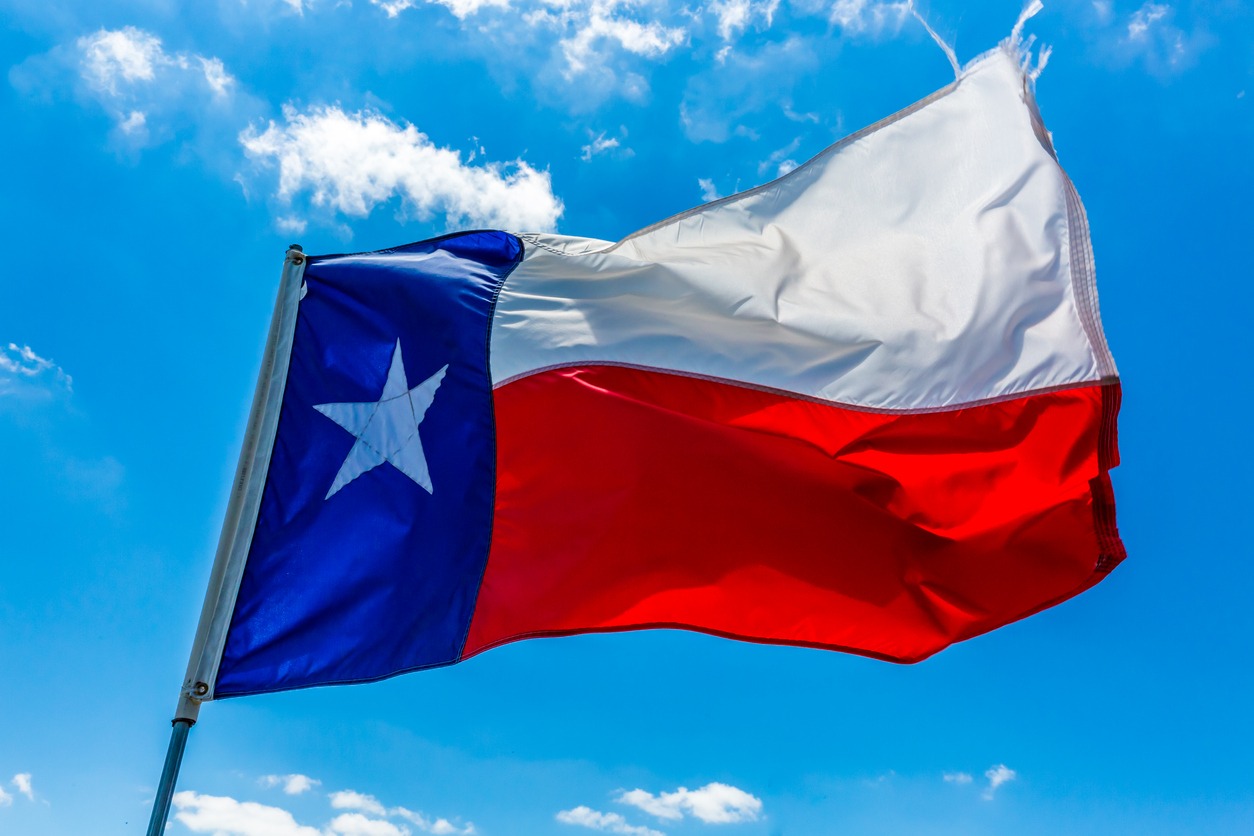 a flag of Texas