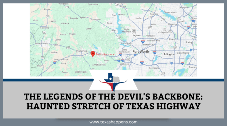 The Legends of the Devil's Backbone: Haunted Stretch of Texas Highway