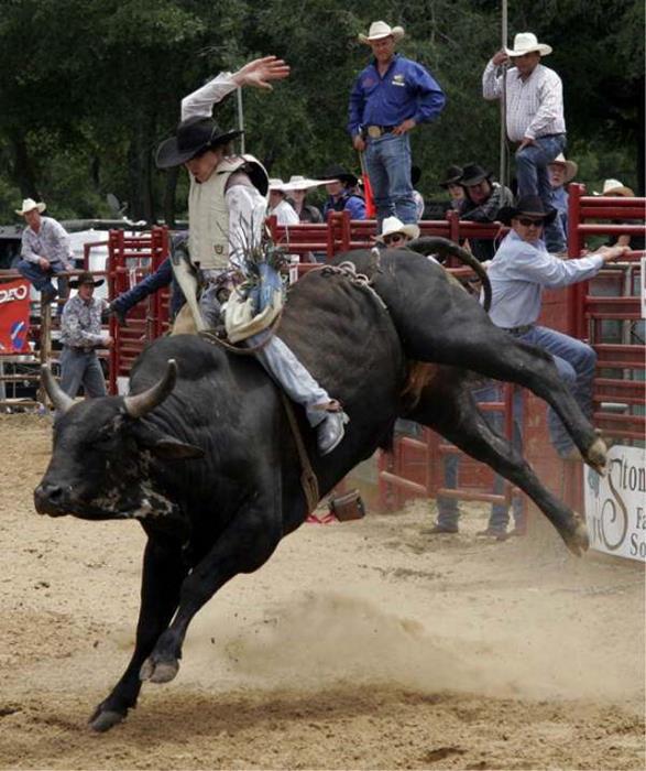 A high school rodeo