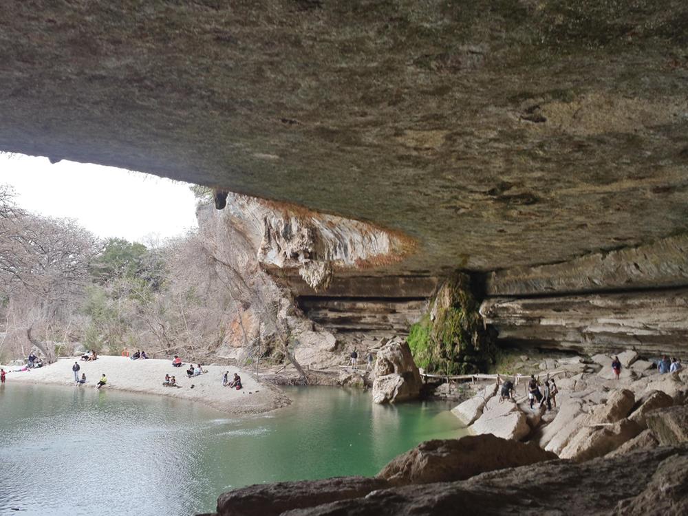 Cave formation at the Milton Reimers Ranch Park