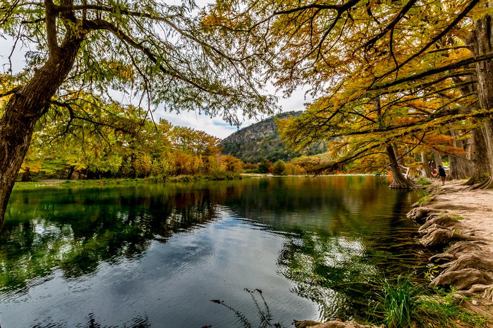 Fall in Garner State Park