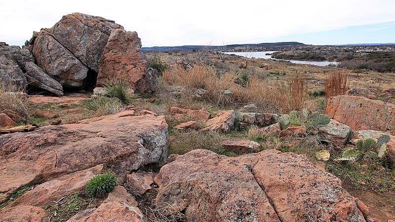 Overlook of Inks Lake State Park, Texas