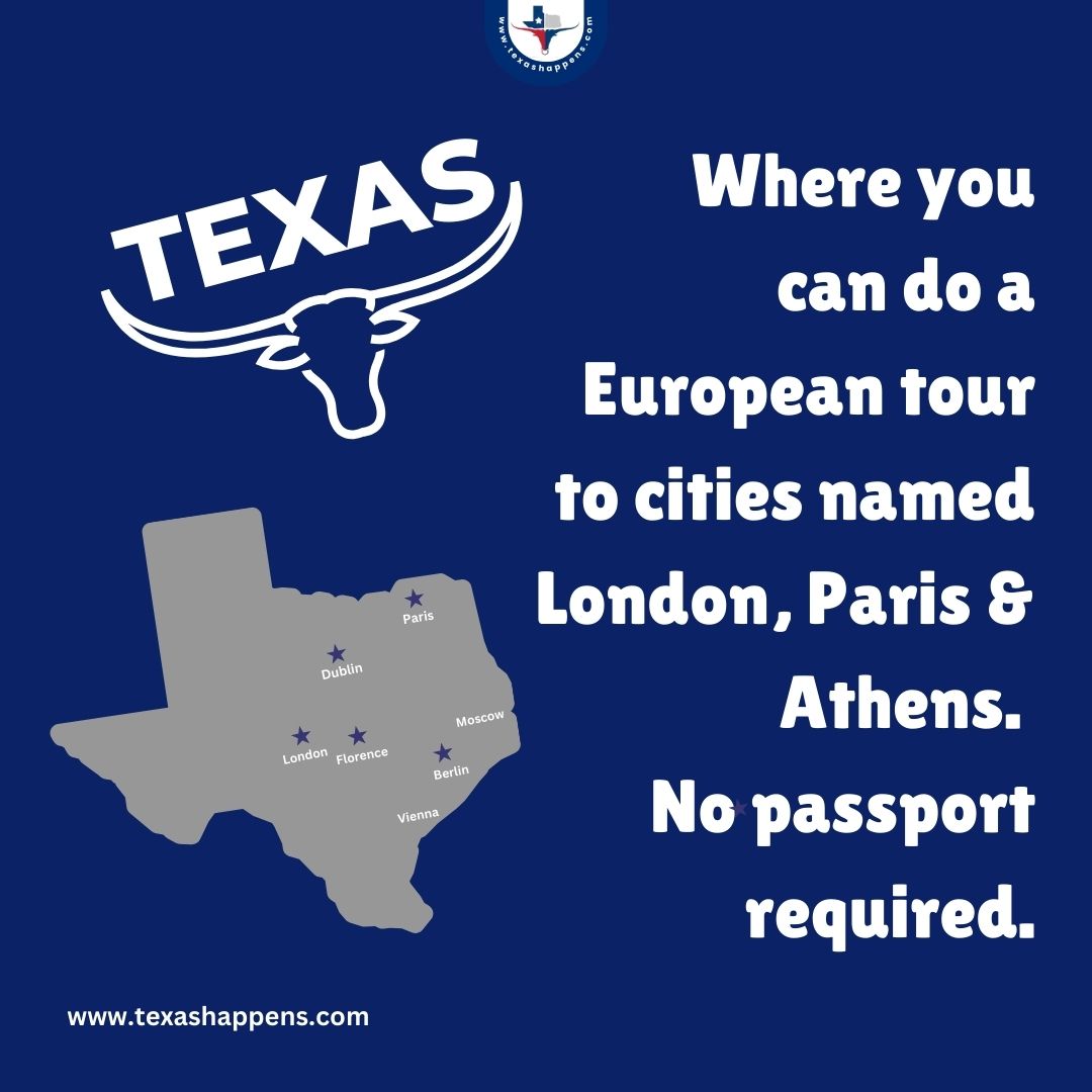 Where you can do a European tour to cities